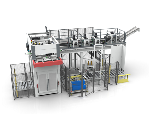 Palletizing Equipment – A1 Fully Automatic Palletizing Machine